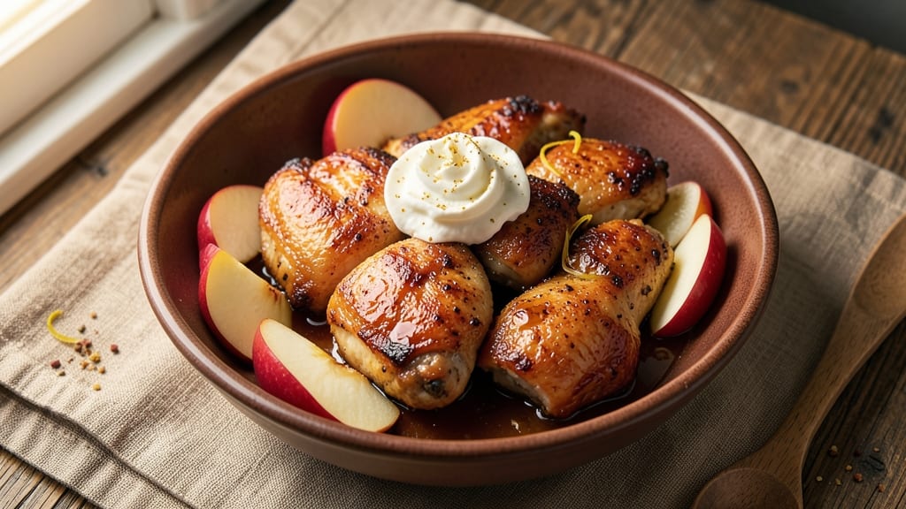 Crown Royal Apple Chicken Recipe: Caramelized Apple Glaze Meets Herbed Crisp