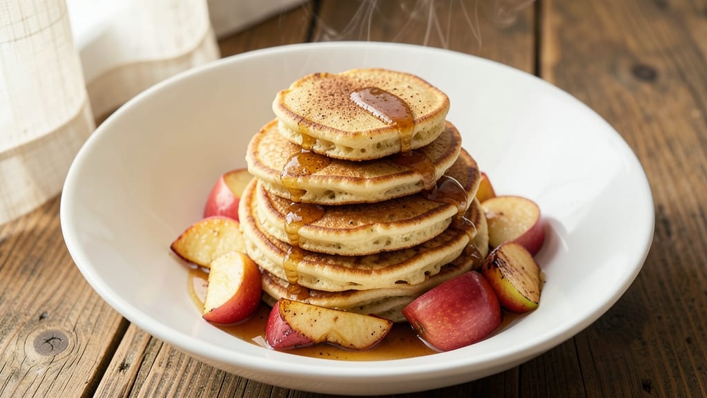 Baby Apple Pancake Recipe: Fluffy Stacks With Caramelized Fruit Bites