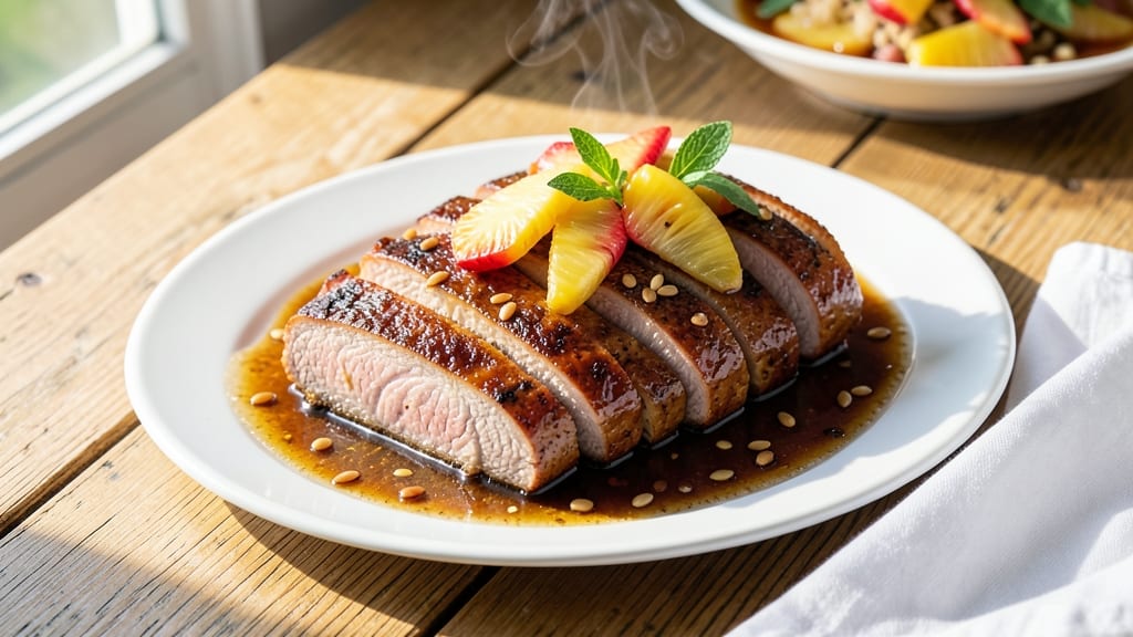 Pineapple Pork Tenderloin Slow Cooker Recipe: Sweet-Tangy Glaze That Caramelizes on Top
