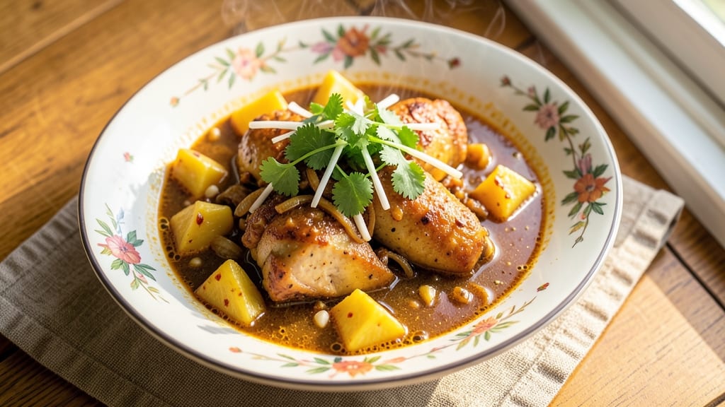 Filipino Chicken Curry With Pineapple Recipe: Sweet-Spicy Balance in One Pot