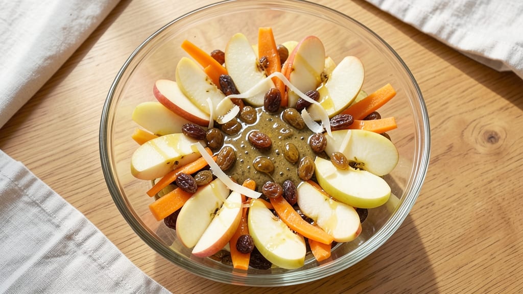 Apple Carrot Raisin Salad Recipe: Sweet-Savory Crunch in Every Bite