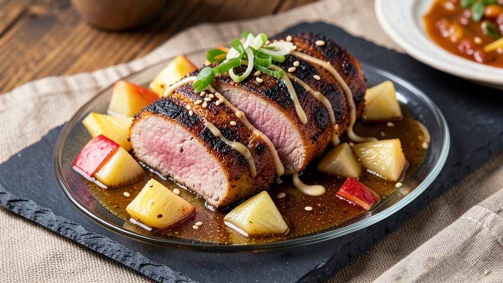 Crockpot Pineapple Pork Loin Recipe: Sweet-Tangy Glaze That Caramelizes on Top