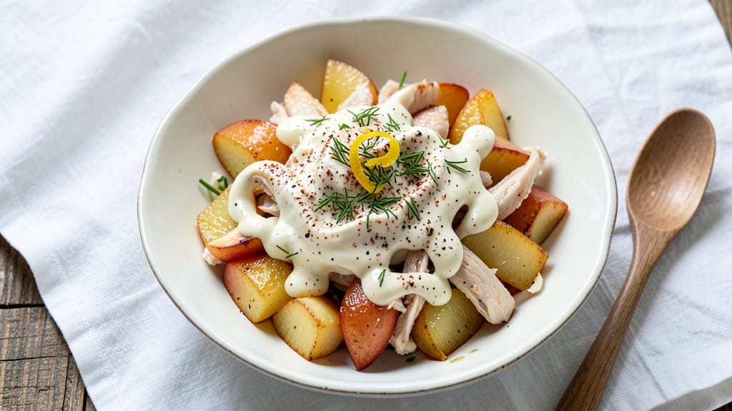 Apple Cake Tea Room Chicken Salad Recipe: Elegant Bite-Sized Tea Party Elegance