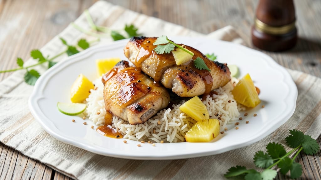 Pineapple Chicken and Jasmine Rice Recipe: Sweet-Tangy Stir-Fry With Fragrant Grains