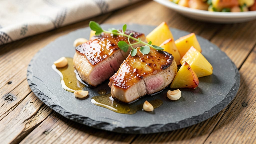 Pineapple Pork Chops Oven Recipe: Caramelized Glaze Meets Juicy Crisp in One Pan