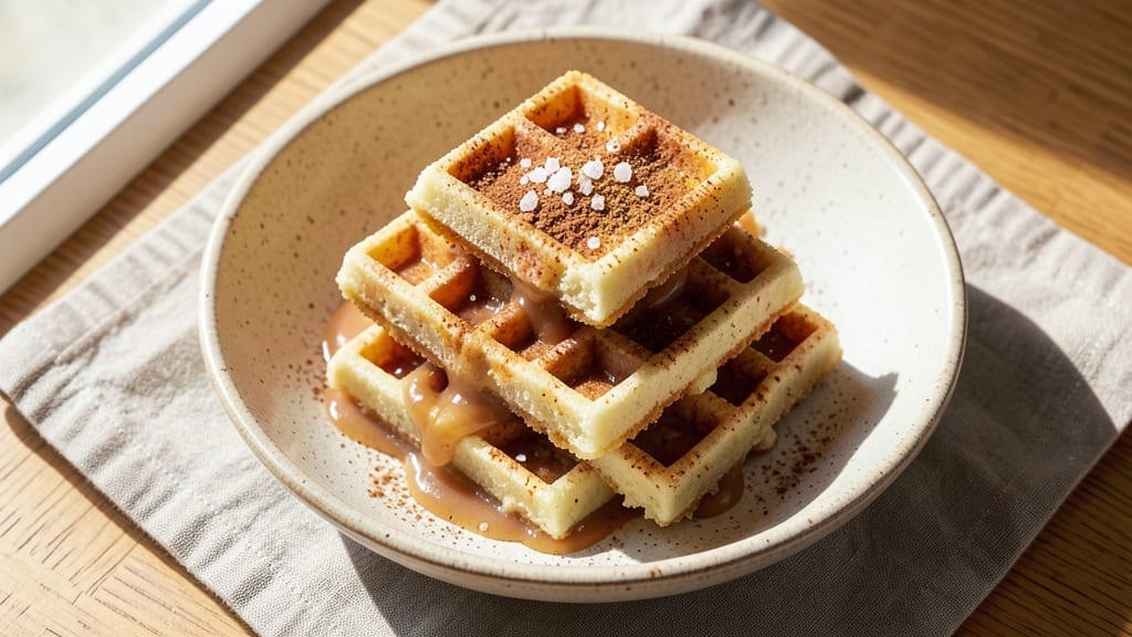 Apple Sauce Waffles Recipe: Crispy Griddle Bites With Spiced Fruit Swirls