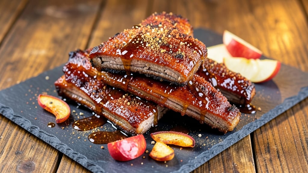 Apple Juice Ribs Recipe: Smoky-Sweet Glaze That Caramelizes on the Bone