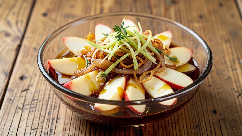 Ginger Garlic Lemon Apple Vinegar Honey Recipe: Bright, Zesty Glaze for Grilled Meats and Salads