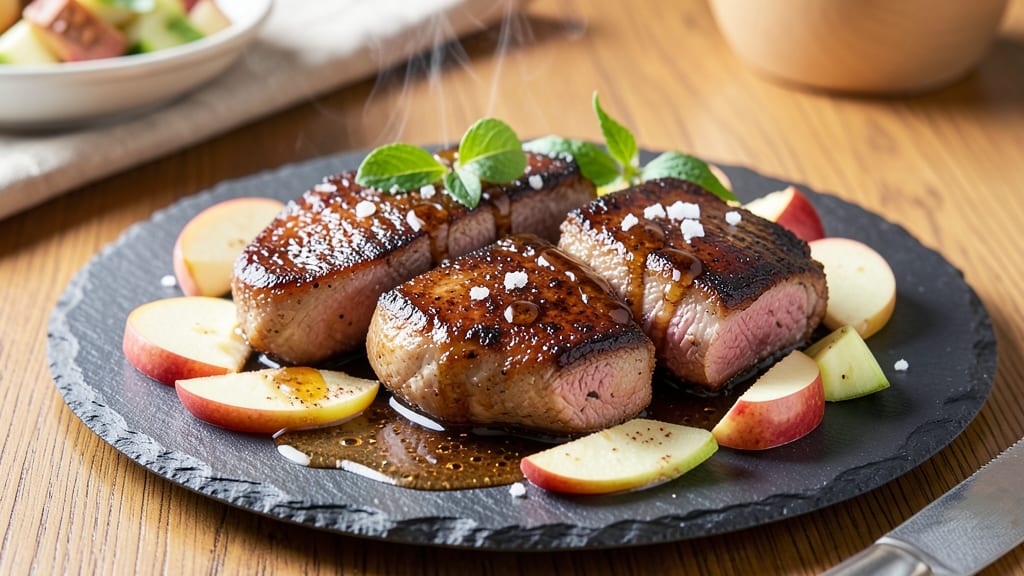 Pork Chops Apple Maple Syrup Recipe: Caramelized Glaze That Sticks to Every Bite