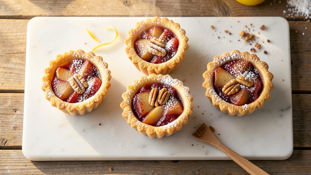 Omaha Steaks Apple Tartlets Copycat Recipe: Buttery Crust Meets Spiced Apple Filling