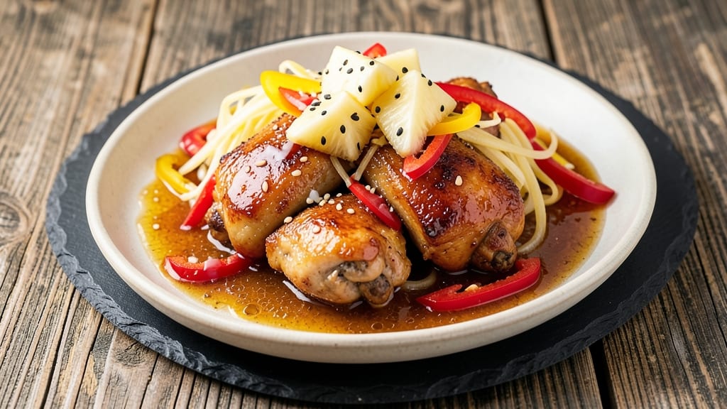 Sweet and Sour Chicken Recipe With Pineapple Juice: Tangy-Bright Balance in One Pan