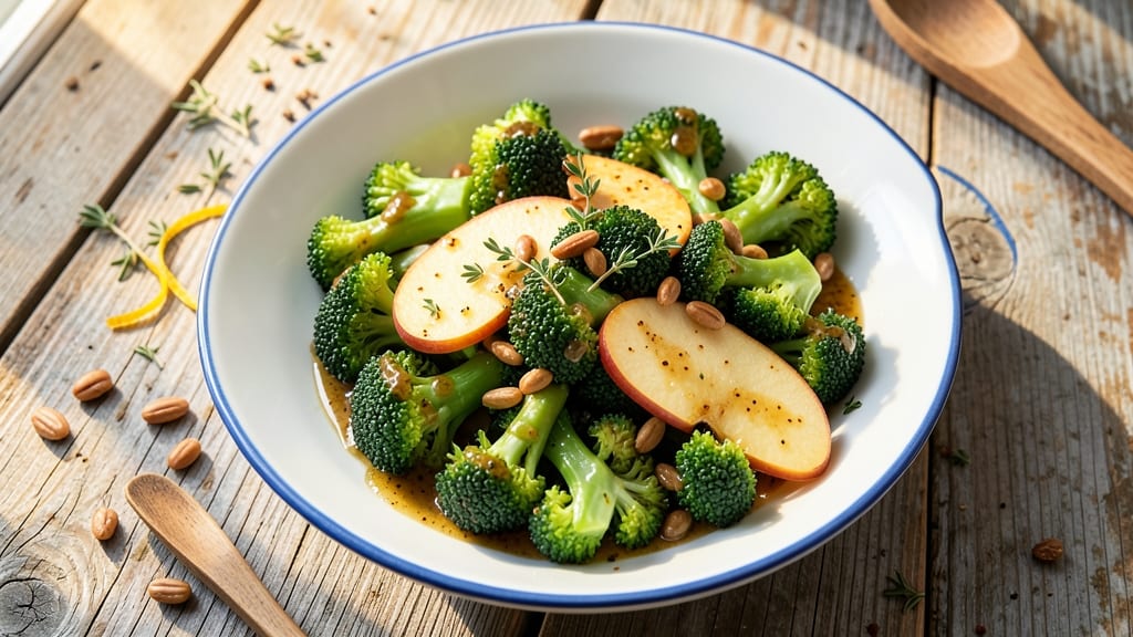 Honey Crisp Apples and Broccoli Salad Recipe: Sweet-Tart Crunch Meets Creamy Dressing