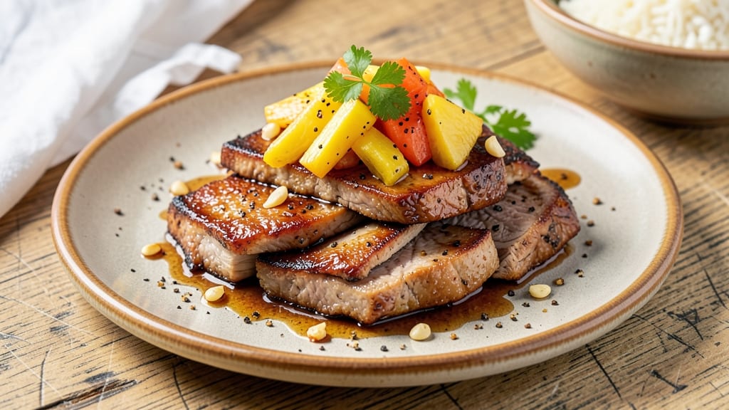 Pork Hamonado With Pineapple Recipe Panlasang Pinoy: Sweet-Savory Glaze That Caramelizes in One Pan