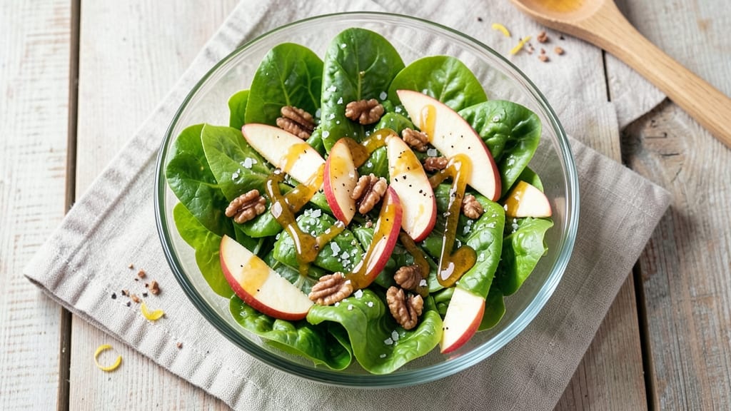 Romaine Lettuce Apple Salad Recipe: Crunchy Sweetness With Tangy Vinaigrette Twist
