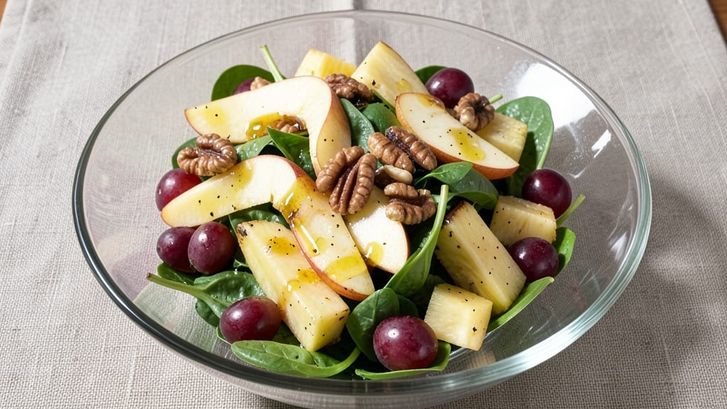 Apple Pineapple Salad Recipe: Tropical Crunch With Citrus Brightness