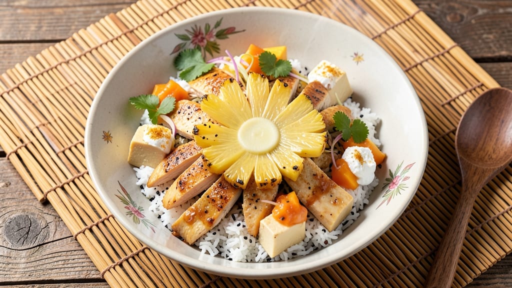 Jamaican Pineapple Bowl Recipe: Tropical Spice and Cream Cheese Fusion