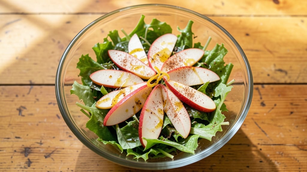 Spring Mix Apple Salad Recipe: Sweet Caramelized Apples Meet Crisp Greens