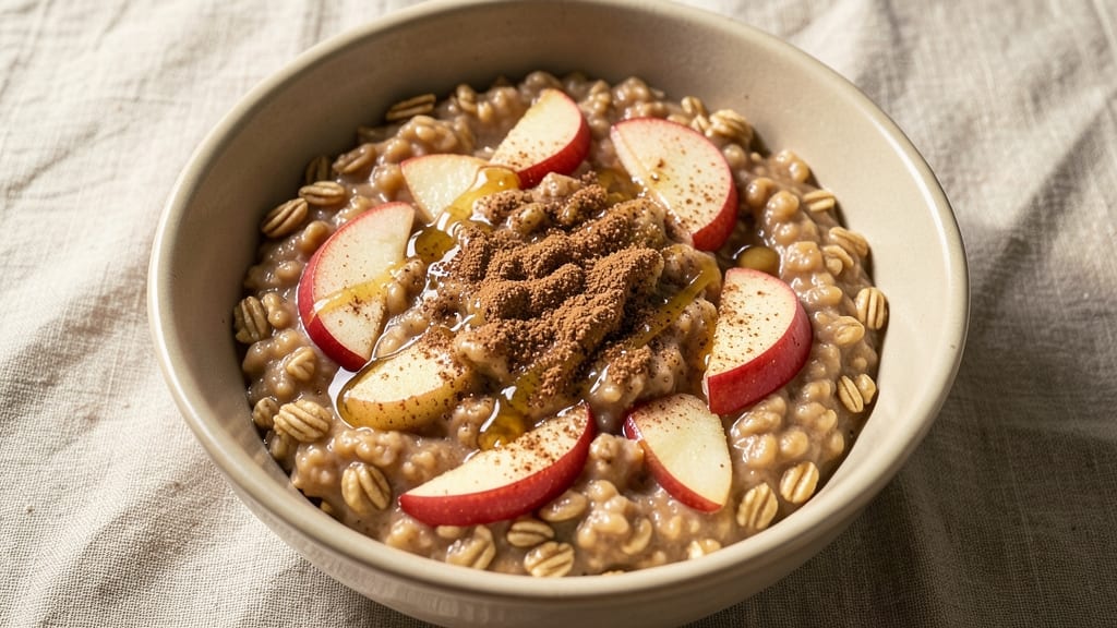 Apple Cinnamon Oatmeal Crockpot Recipe: Slow-Simmered Spice and Warmth All Morning