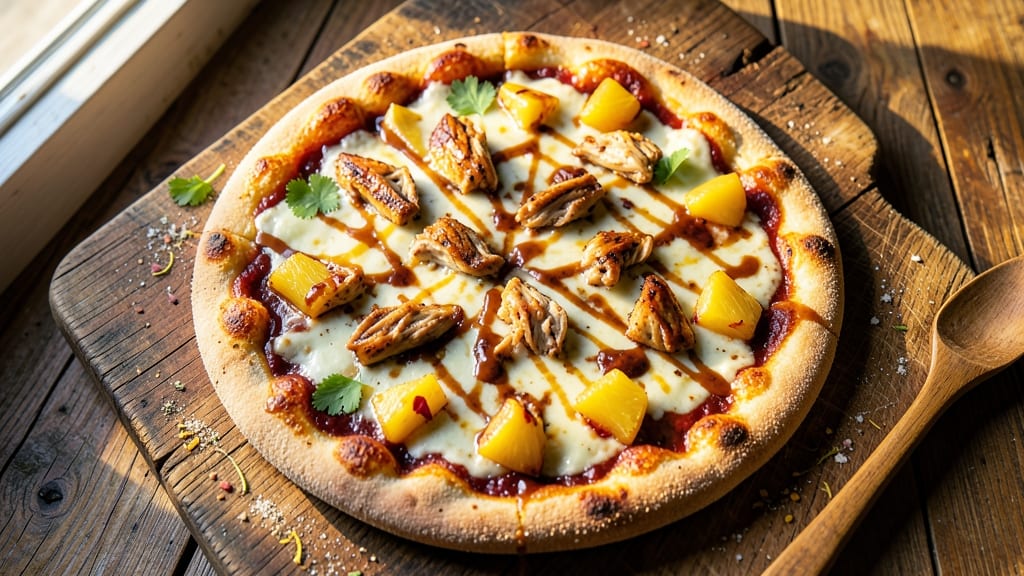 BBQ Chicken Pineapple Pizza Recipe: Sweet-Savory Crust With Caramelized Toppings