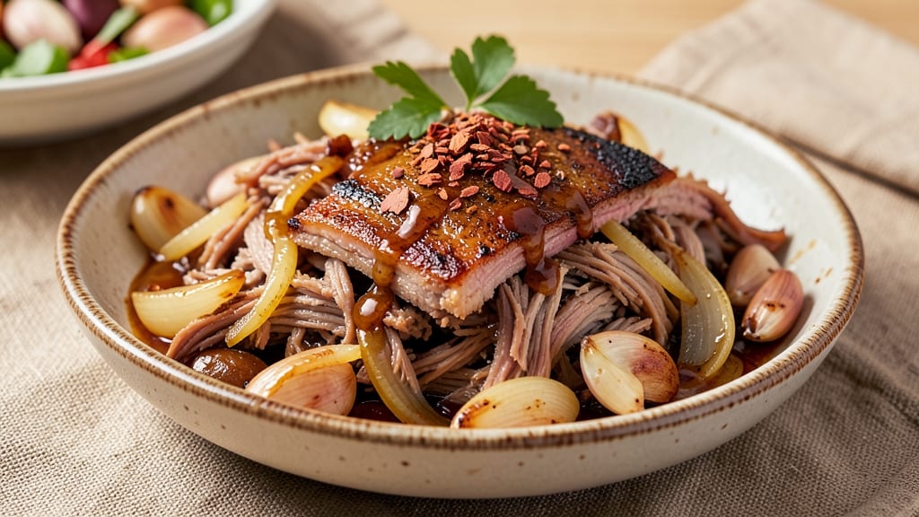 Pulled Pork Crock Pot Recipe With Apple Cider Vinegar and Brown Sugar: Smoky-Sweet Fall-Apart Tenderness
