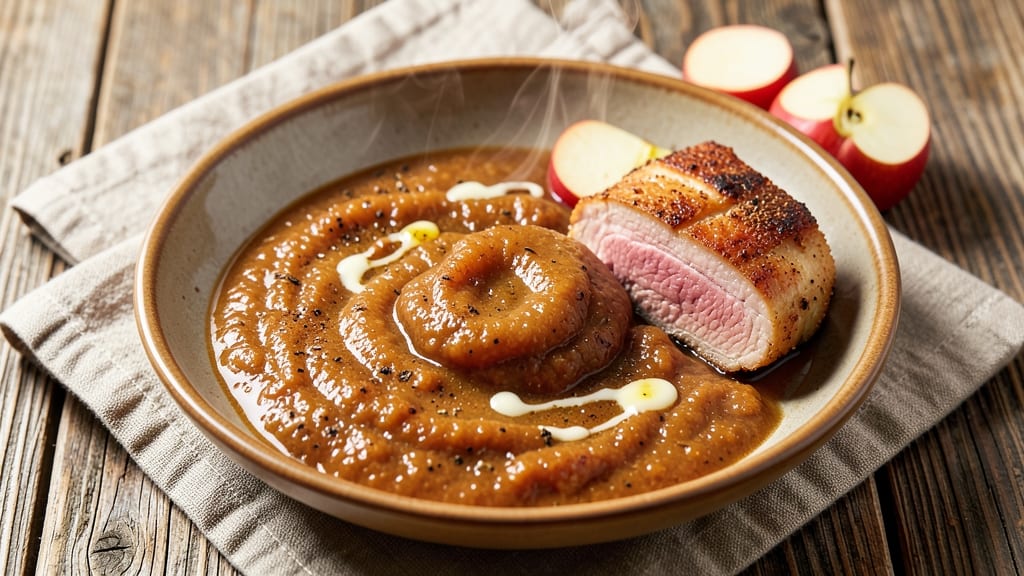 Apple Sauce for Pork Roast Recipe: Sweet-Tangy Glaze That Caramelizes on Heat