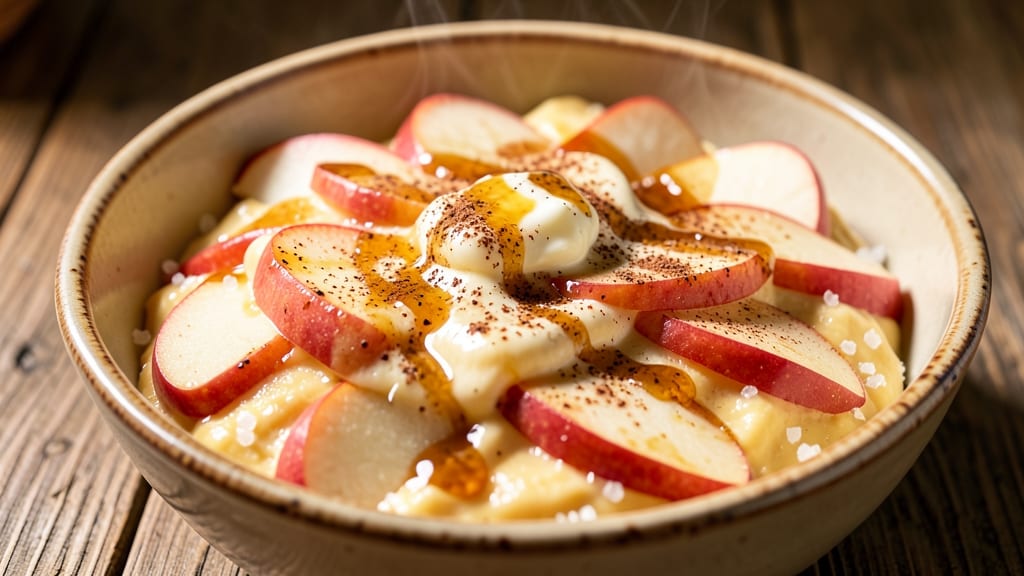 Apple Cheese Dip Recipe: Sweet-Tart Crunch With Warm Spiced Apple Streaks