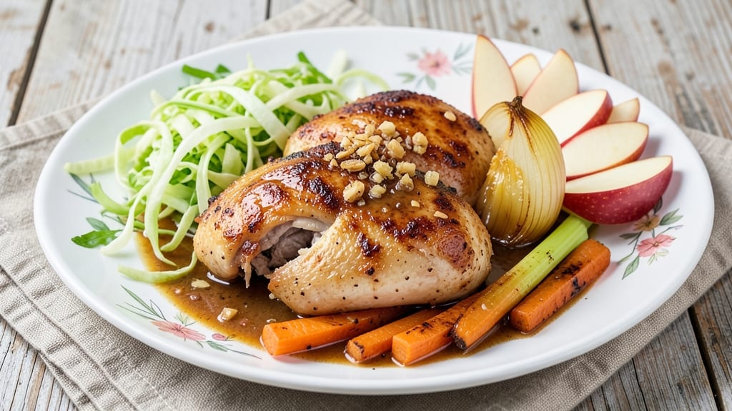 Chicken, Apple, and Cabbage Recipe: Braised Autumn Comfort in One Pot
