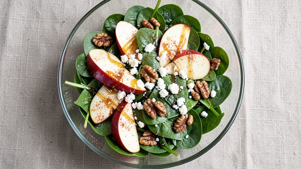 Quick Apple Salad Recipe: Crunchy Sweetness With Warm Cinnamon Kick
