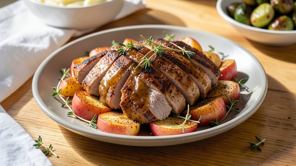 Cinnamon Apple Pork Tenderloin Recipe: Spiced Fruit Glaze for Juicy, Caramelized Bites