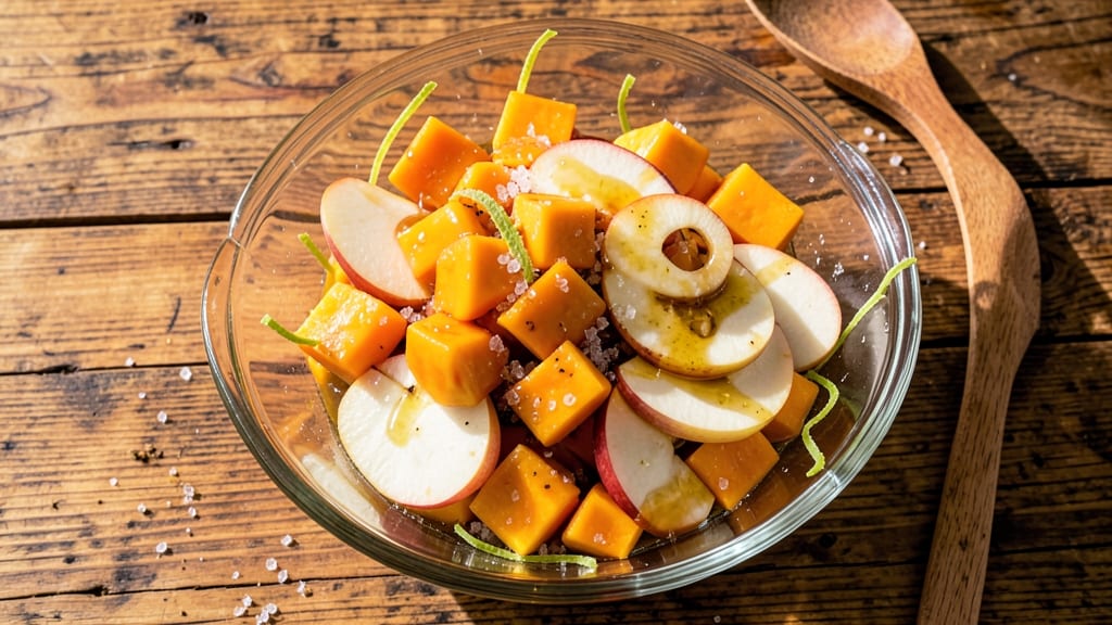 Mango Apple Salad Recipe: Tropical Zing With Crunchy Granola Topping