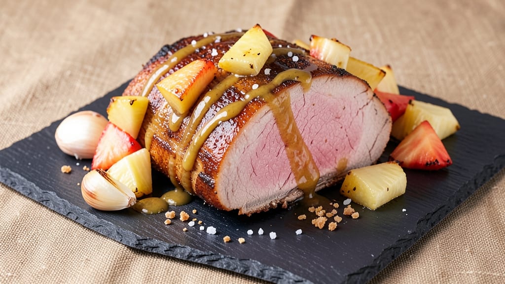 Pork Loin Roast With Pineapple Recipe: Caramelized Glaze Meets Tropical Sweetness