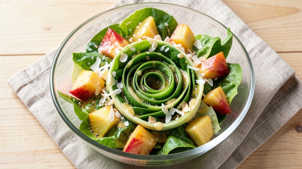 Green Salad With Pineapple Recipe: Tropical Crunch Meets Zesty Freshness
