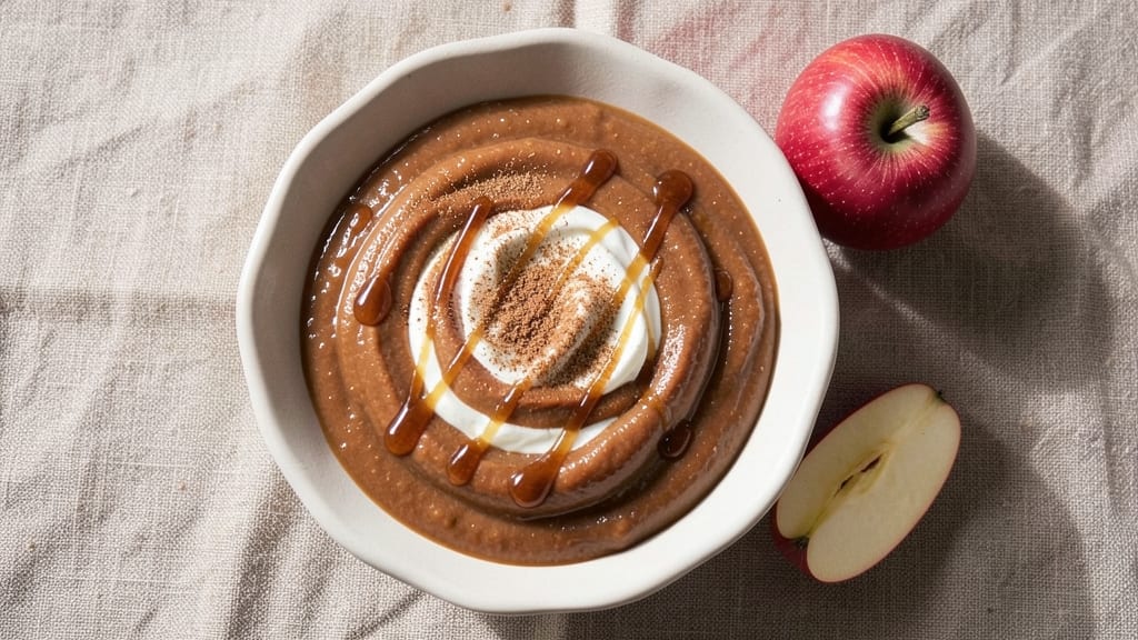 Healthy Caramel Apple Dip Recipe: Warm Spiced Apple and Cinnamon Bliss