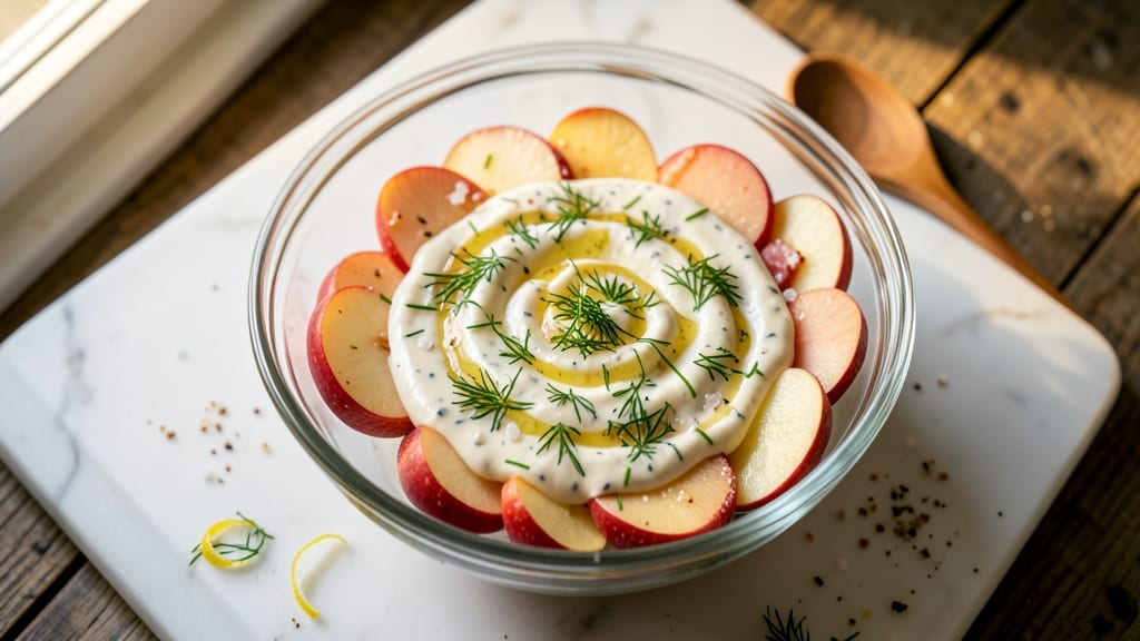 Ina Garten's Apple Salad Recipe: Crisp Apple Bites With Creamy Herbed Dressing