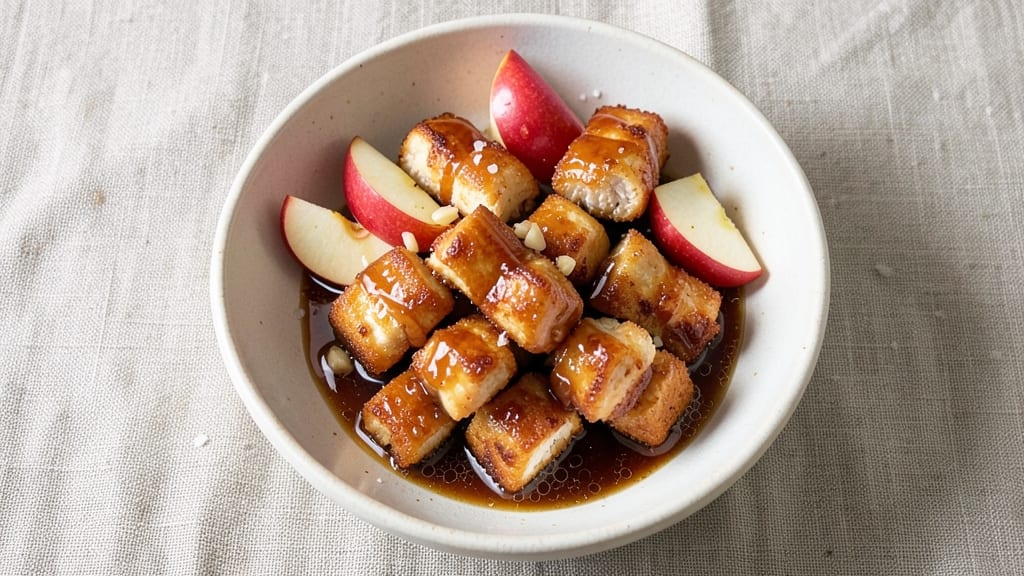 Apple Chicken Lollipops Recipe: Sweet-Tart Glaze Locks Juicy Chicken Bites