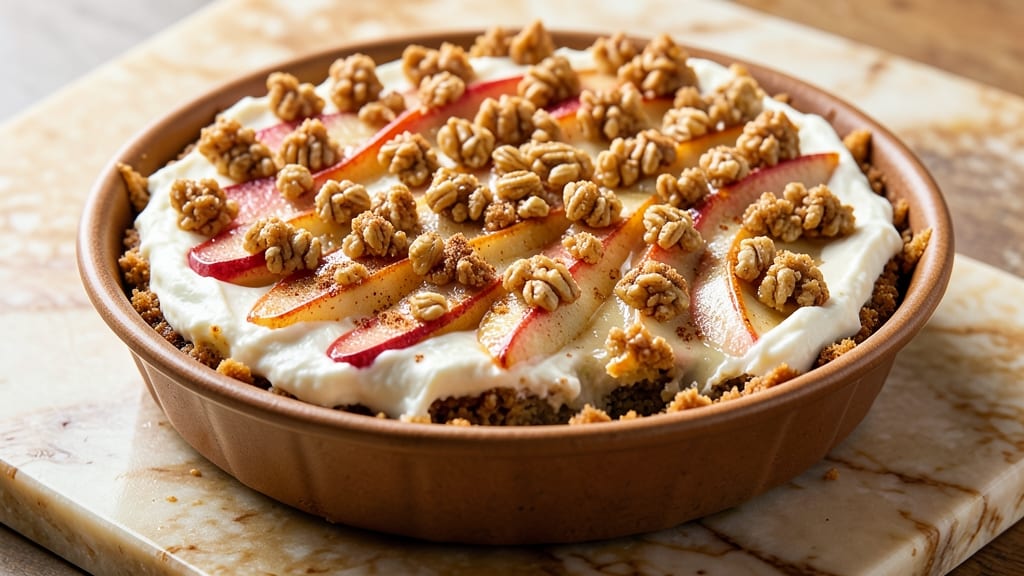 Cheesecake Factory Apple Streusel Cheesecake Recipe: Buttery Crust and Spiced Apple Rivers