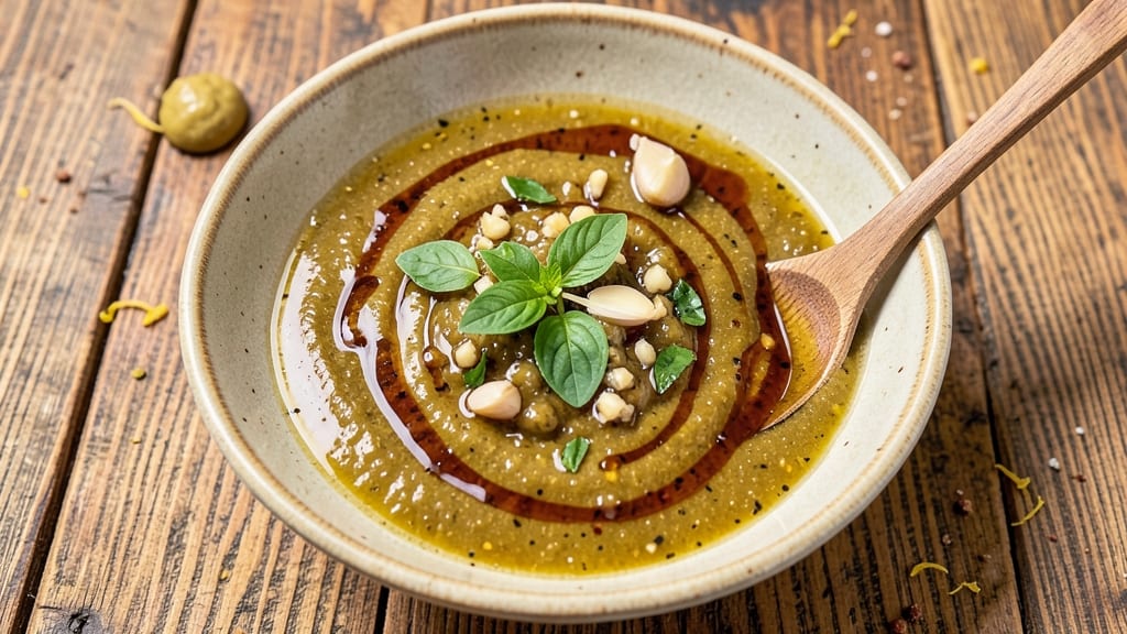 Apple Cider Vinegar and Olive Oil Dressing Recipe: Sharp Bright Flavor for Salads and Dips
