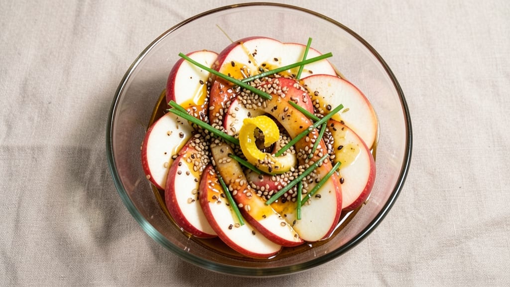 Korean Apple Salad Recipe: Sweet-Spiced Crunch With Tangy Dressing