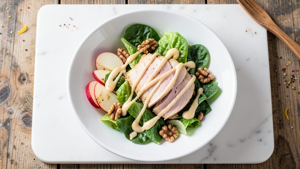 Applebee's Apple Walnut Chicken Salad Recipe: Crunchy Texture With Sweet-Savory Balance