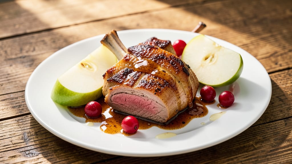 Pork Chop Apple Cranberry Recipe: Sweet-Tart Glaze That Caramelizes Edges