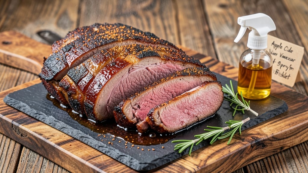 Apple Cider Vinegar Brisket Spray Recipe: Smoky Sharpness That Cuts Through Fat