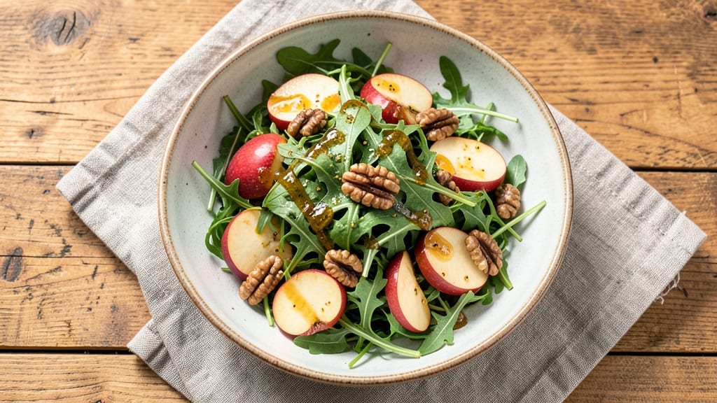 Apple Cider Vinaigrette Salad Recipe: Autumnal Crunch With Tangy-Sweet Dressing