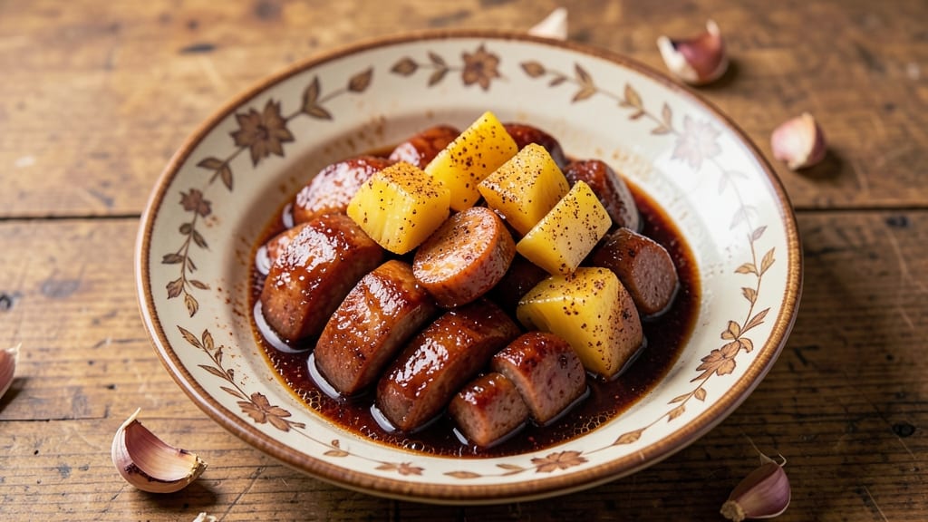 Brown Sugar Pineapple Sausage Recipe: Caramelized Sweetness With Smoky Kick