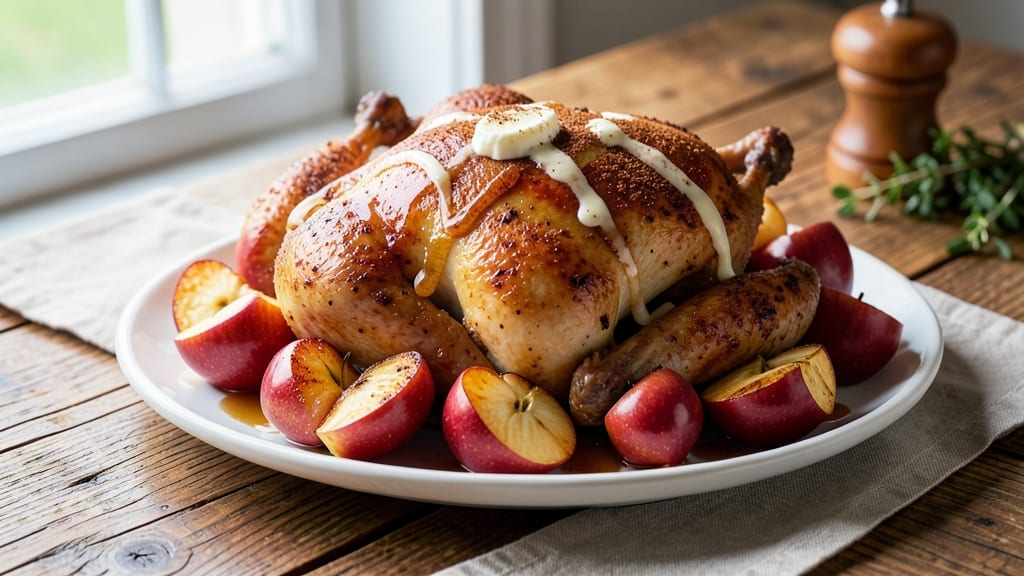 Red Apple Inn Chicken Recipe: Apple-Cider Glazed With Warm Spice Crunch