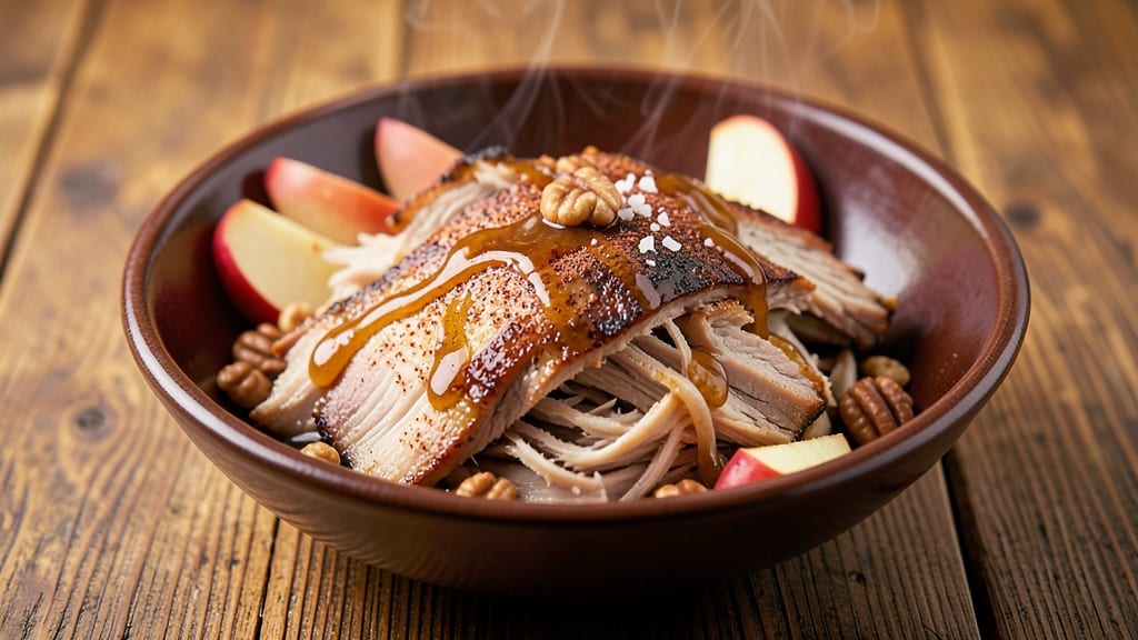 Crock Pot Pulled Pork Recipe with Apple Juice: Sweet-Tart Tender Meat in 6 Hours