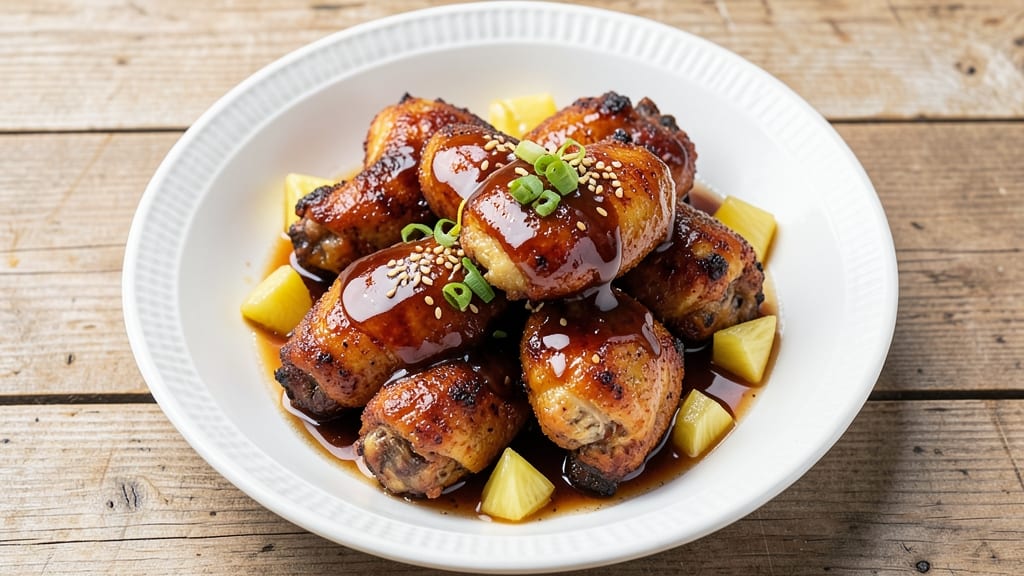 Brown Sugar Pineapple Wings Recipe: Caramelized Glaze Meets Tropical Heat