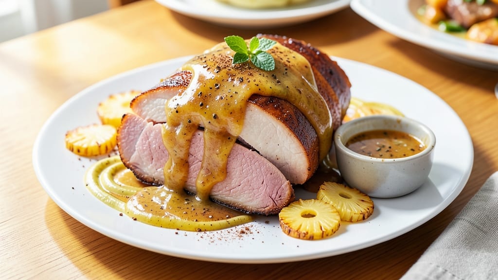 Pineapple Sauce for Baked Ham Recipe: Tropical Sweetness That Cuts Through Richness